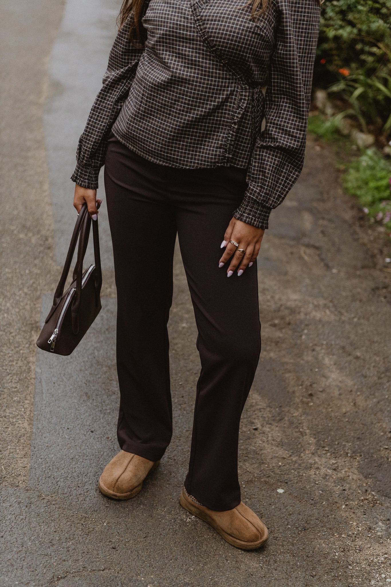 VMZAMIRA Trousers - Chocolate Torte